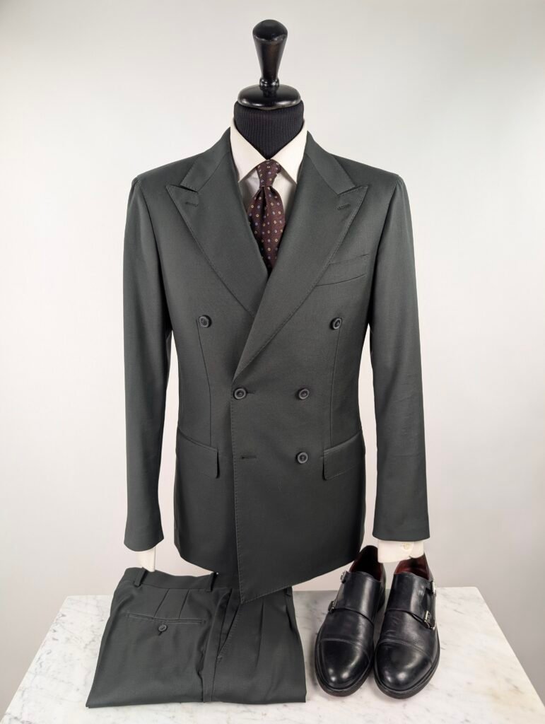 Completo Boggi | Verde Militare | Pura Lana Vergine | 46