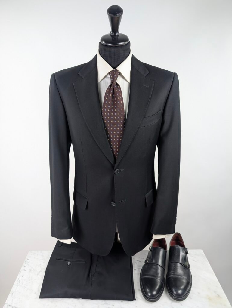 Completo Christian Dior x Loro Piana | Nero | Lana | 48