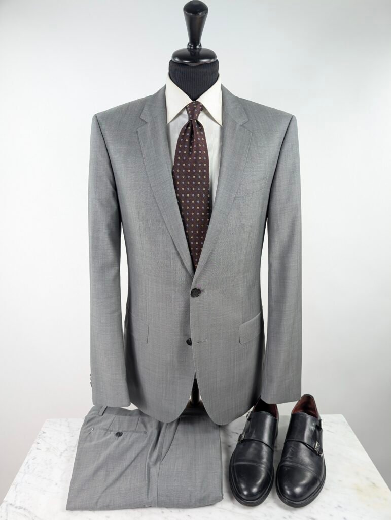 Completo Hugo Boss | Grigio Chiaro | Lana S'130 | ~50