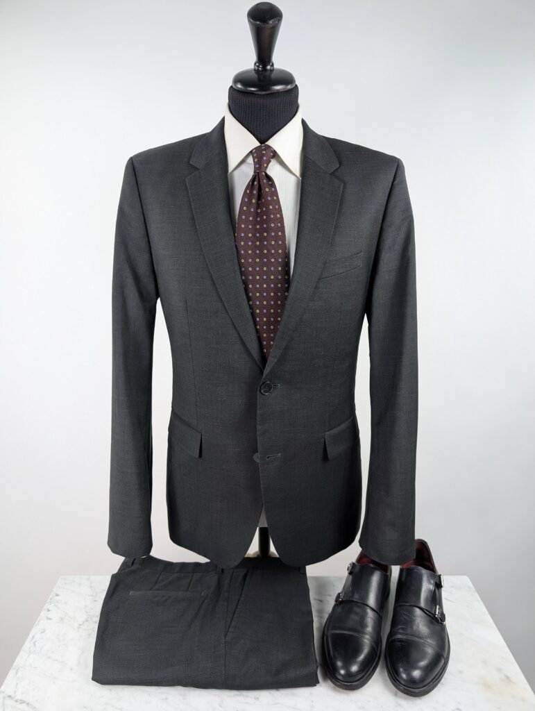 Completo Hugo Boss | Fumo Di Londra | Pura Lana Vergine | 50