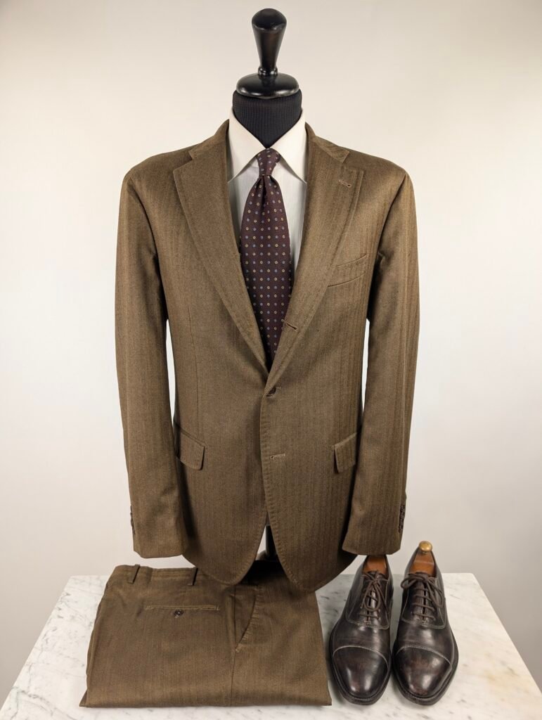 Completo Made In Italy x Loro Piana | Marrone | Solaro | 52~54