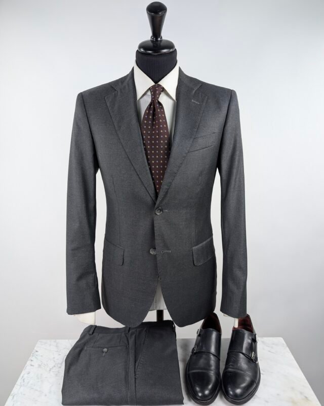 Completo Made In Italy x Loro Piana | Grigio Medio | Lana S'130 | 46