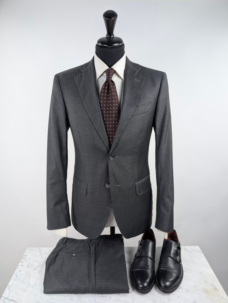 Completo Made In Italy x Loro Piana | Grigio Medio | Lana S'130 | 46