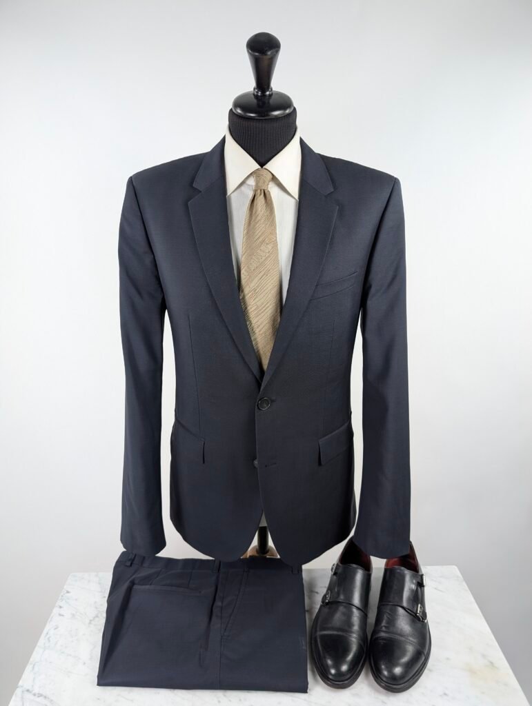 Completo Hugo Boss | Blu Navy | Pura Lana Vergine | 50