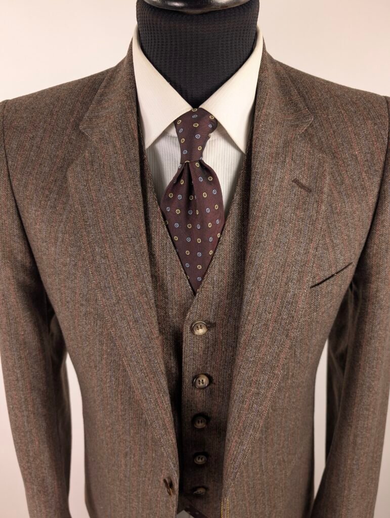 Completo Made In Italy x Vintage | Beige | Flanella Di Lana | 44~46