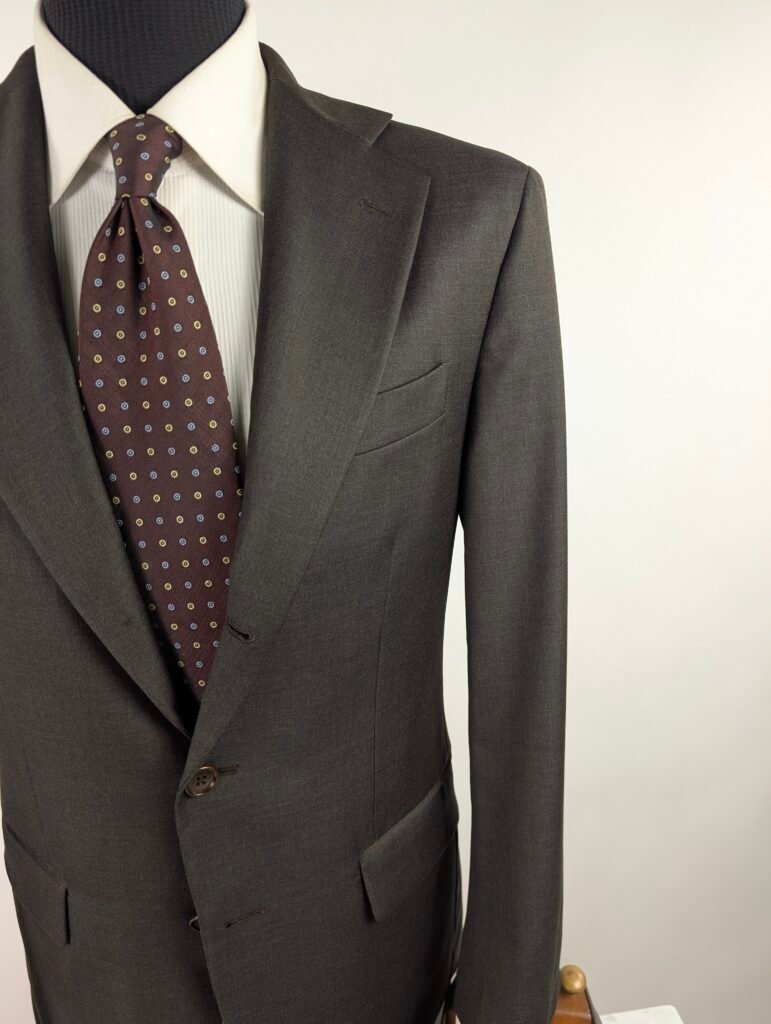 Completo Made In Italy x Loro Piana | Marrone | Lana S'120 | 48