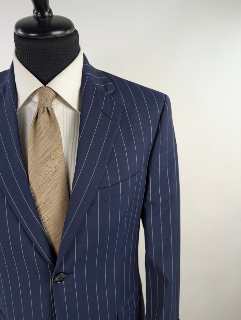 Completo Made In Italy x Marzotto | Blu Navy | Lana | 48 | #23