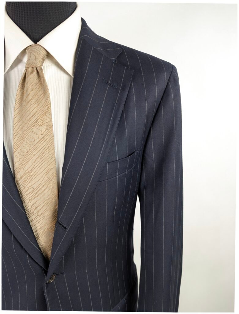 Completo Ralph Lauren | Blu Navy | Flanella Di Lana | ~50 | #19