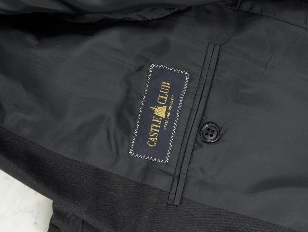 Completo Made In Italy x Loro Piana | Fumo Di Londra | Lana S'120 | 46~48